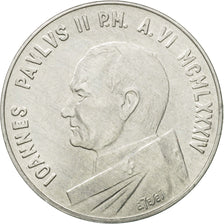 Coin, VATICAN CITY, John Paul II, 10 Lire, 1984, Rome, MS(63), Aluminum, KM:177