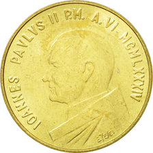 Coin, VATICAN CITY, John Paul II, 20 Lire, 1984, Roma, MS(63), Aluminum-Bronze