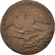 MEXICO, 1/4 Real, Un Quarto/Una Quartilla, 1835, Mexico City, KM #358,...