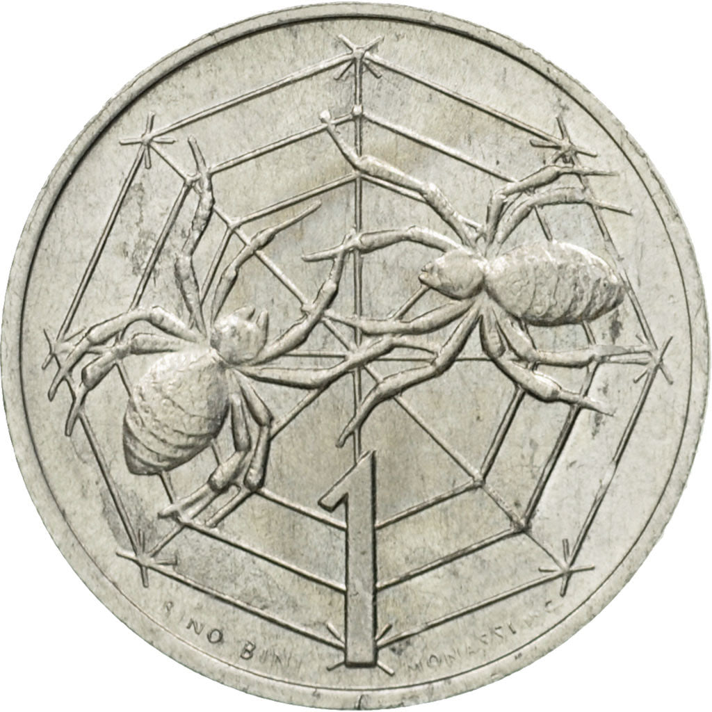 Coin, San Marino, Lira, 1975, Rome, MS(60-62), Aluminum, KM:40