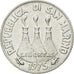 Coin, San Marino, 2 Lire, 1975, Rome, MS(60-62), Aluminum, KM:41