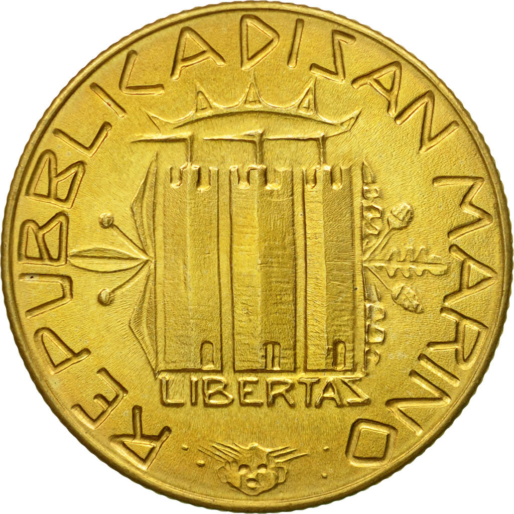 Monnaie, San Marino, 200 Lire, 1985, Rome, SPL, Aluminum-Bronze, KM:180