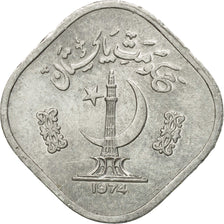 Coin, Pakistan, 5 Paisa, 1974, AU(55-58), Aluminum, KM:35