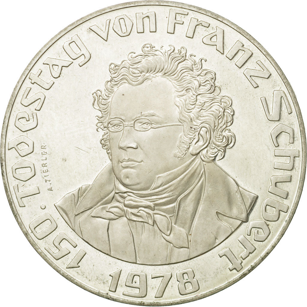 Coin, Austria, 50 Schilling, 1978, MS(60-62), Silver, KM:2937