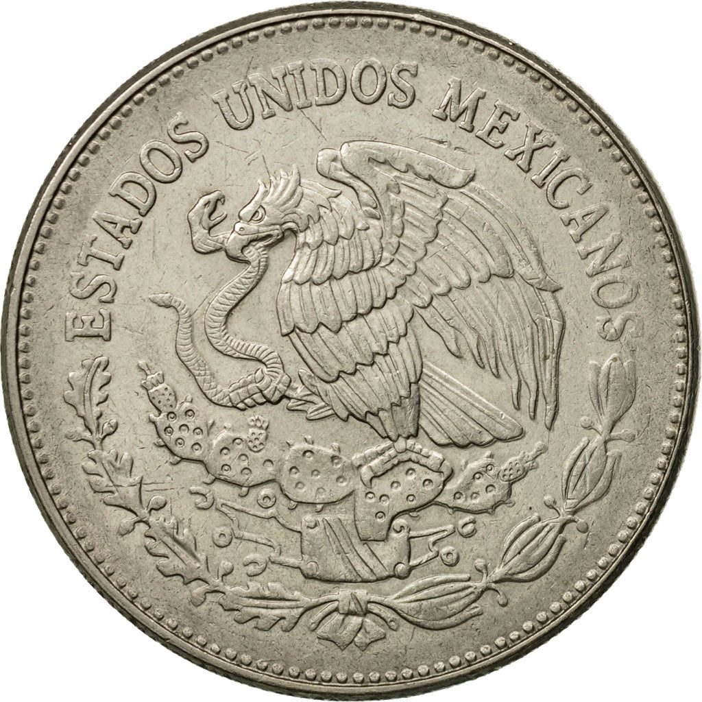 Moneda, México, 50 Pesos, 1984, Mexico City, EBC, Cobre - níquel, KM:490