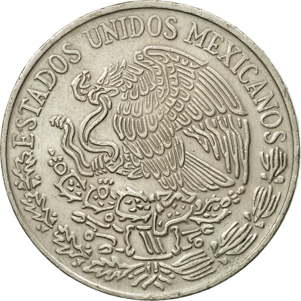 Coin, Mexico, 5 Pesos, 1974, Mexico City, AU(55-58), Copper-nickel, KM:472