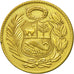 Coin, Peru, Sol, 1962, MS(60-62), Brass, KM:222