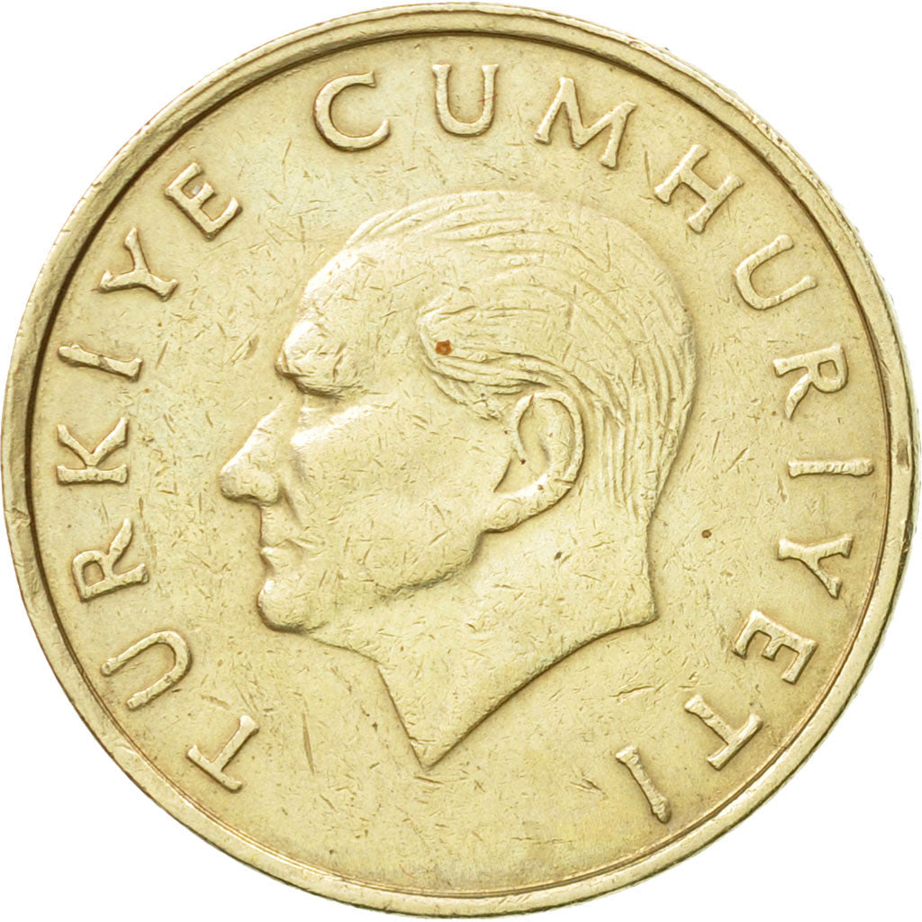 Monnaie, Turquie, 10000 Lira, 10 Bin Lira, 1997, TTB, Copper-Nickel-Zinc