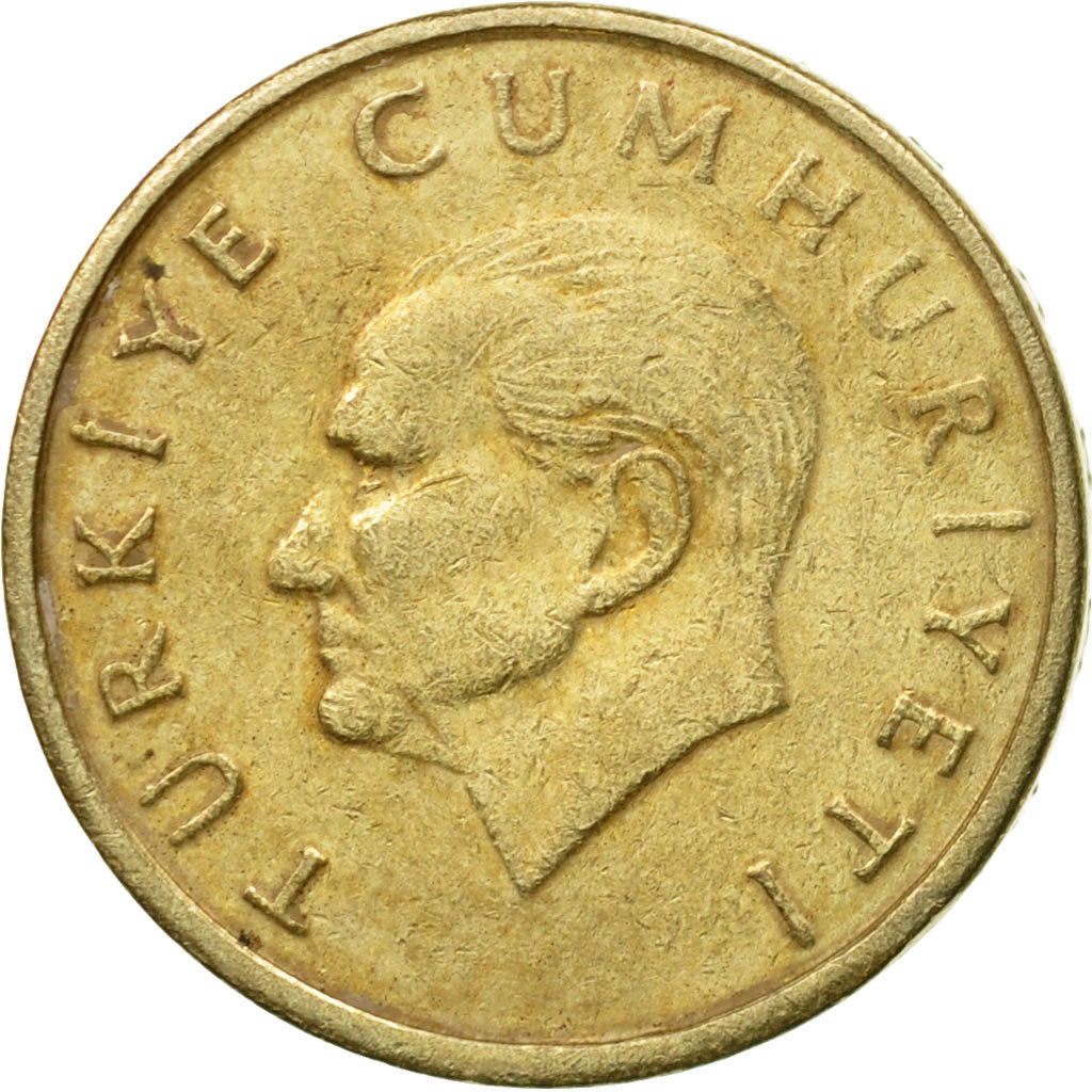 Monnaie, Turquie, 10000 Lira, 10 Bin Lira, 1997, TB+, Copper-Nickel-Zinc