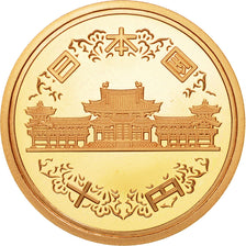 Coin, Japan, Akihito, 10 Yen, 1991, MS(65-70), Bronze, KM:97.2