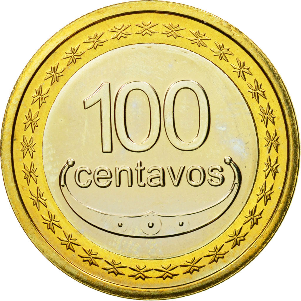 Coin, EAST TIMOR, 100 Centavos, 2012, Lisbon, MS(65-70), Bi-Metallic