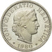 Coin, Switzerland, 20 Rappen, 1980, Bern, MS(63), Copper-nickel, KM:29a