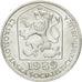 Coin, Czechoslovakia, 5 Haleru, 1989, MS(63), Aluminum, KM:86