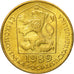 Moneta, Cecoslovacchia, 20 Haleru, 1989, SPL, Nichel-ottone, KM:74