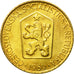 Coin, Czechoslovakia, Koruna, 1989, MS(63), Aluminum-Bronze, KM:50