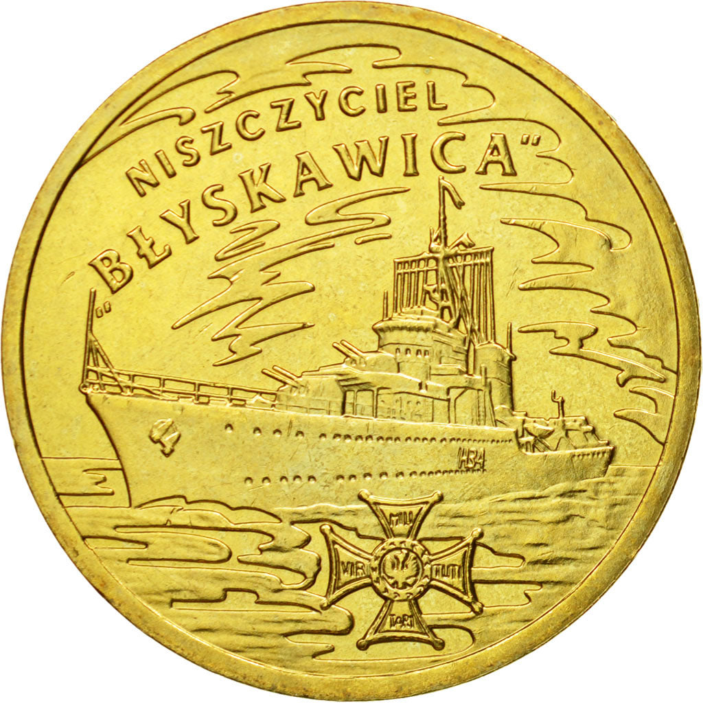 Coin, Poland, 2 Zlote, 2012, Warsaw, MS(63), Brass, KM:820