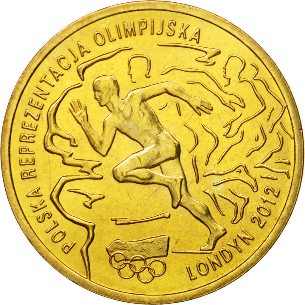 Coin, Poland, 2 Zlote, 2012, Warsaw, MS(63), Brass, KM:832