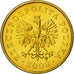 Coin, Poland, 2 Grosze, 2008, Warsaw, MS(65-70), Brass, KM:277