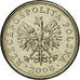 Coin, Poland, 20 Groszy, 2008, Warsaw, MS(65-70), Copper-nickel, KM:280
