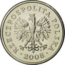 Moneta, Polonia, Zloty, 2008, Warsaw, FDC, Rame-nichel, KM:282