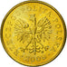 Coin, Poland, 5 Groszy, 2008, Warsaw, MS(65-70), Brass, KM:278