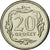 Moneda, Polonia, 20 Groszy, 2008, Warsaw, FDC, Cobre - níquel, KM:280