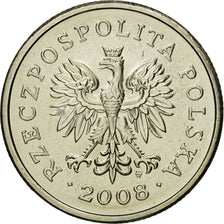 Coin, Poland, Zloty, 2008, Warsaw, MS(65-70), Copper-nickel, KM:282