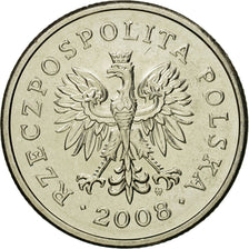 Moneta, Polonia, Zloty, 2008, Warsaw, FDC, Rame-nichel, KM:282
