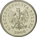 Moneta, Polonia, Zloty, 2008, Warsaw, FDC, Rame-nichel, KM:282