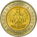 Monnaie, Pologne, 5 Zlotych, 2008, Warsaw, FDC, Bi-Metallic, KM:284