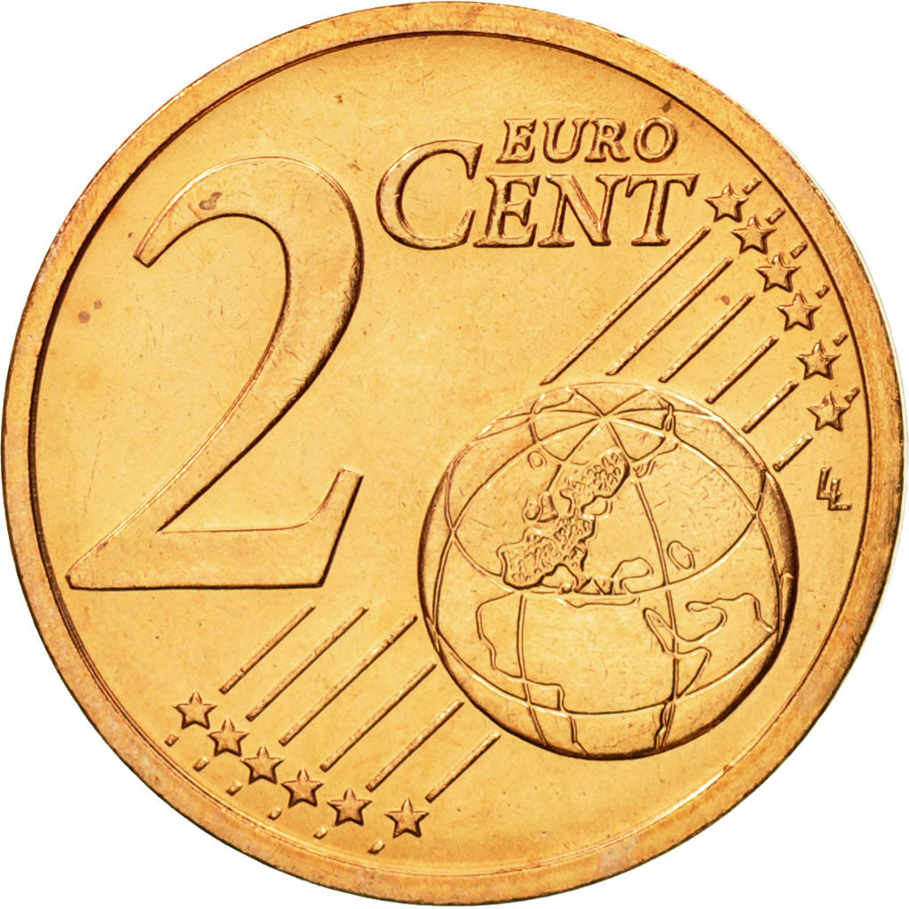 Slovakia, 2 Euro Cent, 2009, MS(65-70), Copper Plated Steel, KM:96