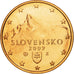 Slovacchia, 5 Euro Cent, 2009, FDC, Acciaio placcato rame, KM:97
