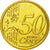 Słowacja, 50 Euro Cent, 2009, Kremnica, MS(65-70), Mosiądz, KM:100