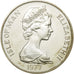 Coin, Isle of Man, Elizabeth II, Crown, 1977, Pobjoy Mint, MS(65-70), Silver