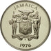 Moneta, Giamaica, Elizabeth II, 20 Cents, 1976, Franklin Mint, USA, FDC