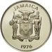 Monnaie, Jamaica, Elizabeth II, 25 Cents, 1976, Franklin Mint, USA, FDC