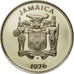Monnaie, Jamaica, Elizabeth II, 25 Cents, 1976, Franklin Mint, USA, FDC
