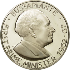Moneta, Giamaica, Elizabeth II, Dollar, 1976, Franklin Mint, FDC, Rame-nichel