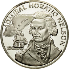 Munten, Jamaica, Elizabeth II, 10 Dollars, 1976, Franklin Mint, USA, FDC
