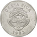 Costa Rica, 10 Colones, 1983, BB+, Acciaio inossidabile, KM:215.1