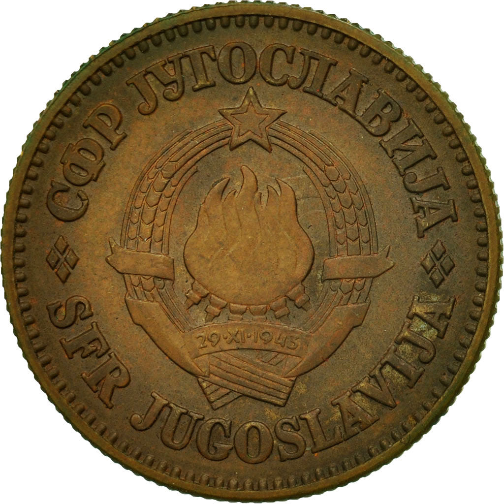 Moneta, Iugoslavia, 50 Para, 1980, BB, Ottone, KM:46.2