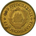 Moneta, Jugosławia, 50 Para, 1981, EF(40-45), Mosiądz, KM:46.2