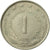 Moneta, Jugosławia, Dinar, 1977, EF(40-45), Miedź-Nikiel-Cynk, KM:59