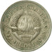 Moneta, Jugosławia, Dinar, 1976, EF(40-45), Miedź-Nikiel-Cynk, KM:59