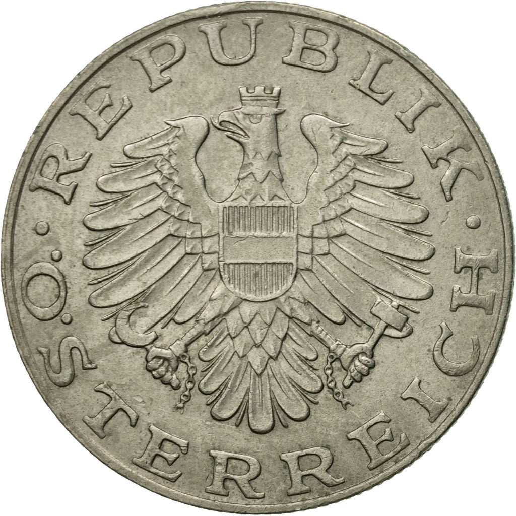Coin, Austria, 10 Schilling, 1978, AU(50-53), Copper-Nickel Plated Nickel