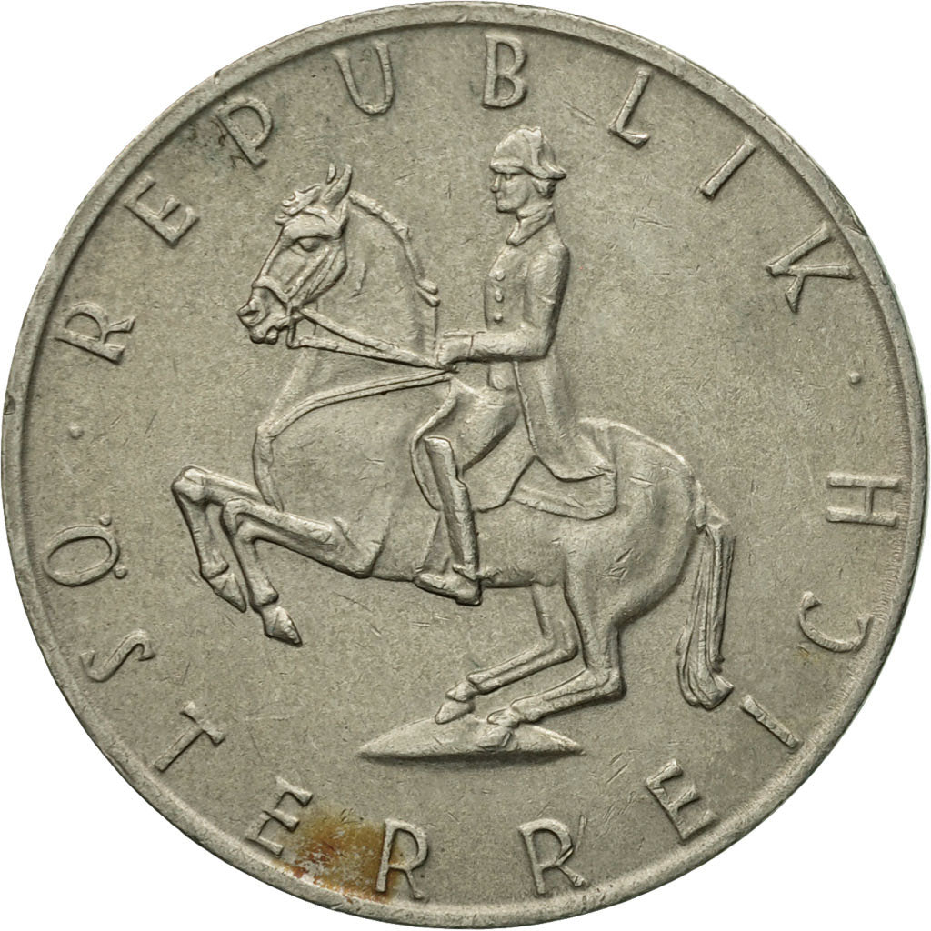 Coin, Austria, 5 Schilling, 1982, EF(40-45), Copper-nickel, KM:2889a