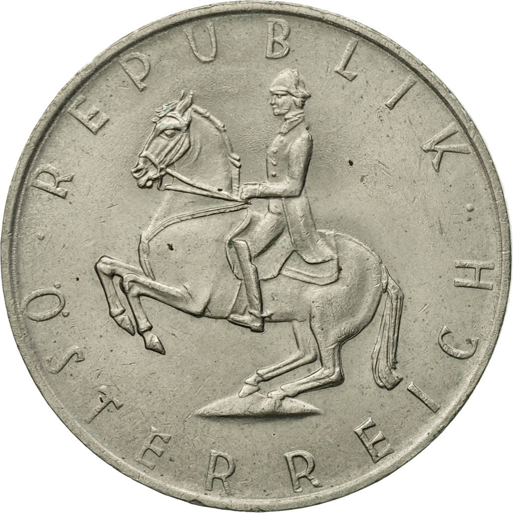 Coin, Austria, 5 Schilling, 1980, EF(40-45), Copper-nickel, KM:2889a