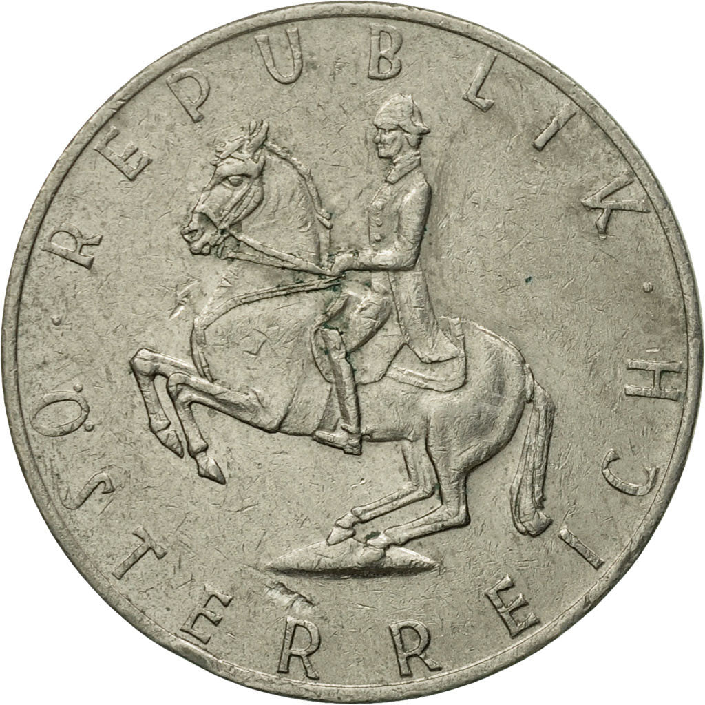 Coin, Austria, 5 Schilling, 1983, EF(40-45), Copper-nickel, KM:2889a