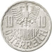 Moneta, Austria, 10 Groschen, 1974, Vienna, BB, Alluminio, KM:2878