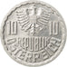 Coin, Austria, 10 Groschen, 1980, Vienna, AU(50-53), Aluminum, KM:2878